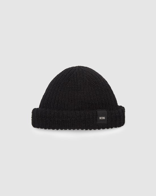 Chapeaux GCDS Giuly Hat Femme Noir | 285694-VJF