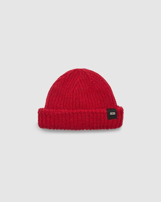 Chapeaux GCDS Giuly Hat Homme Bordeaux | 409385-XCE