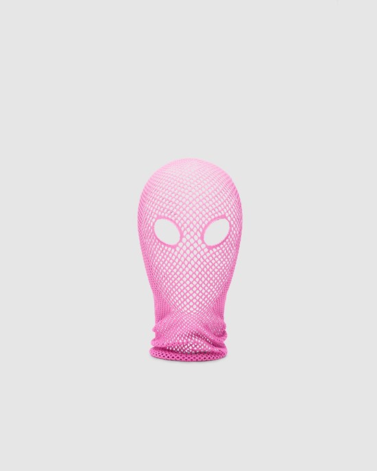 Chapeaux GCDS Venom Balaclava Homme Fushia | 693587-PVY