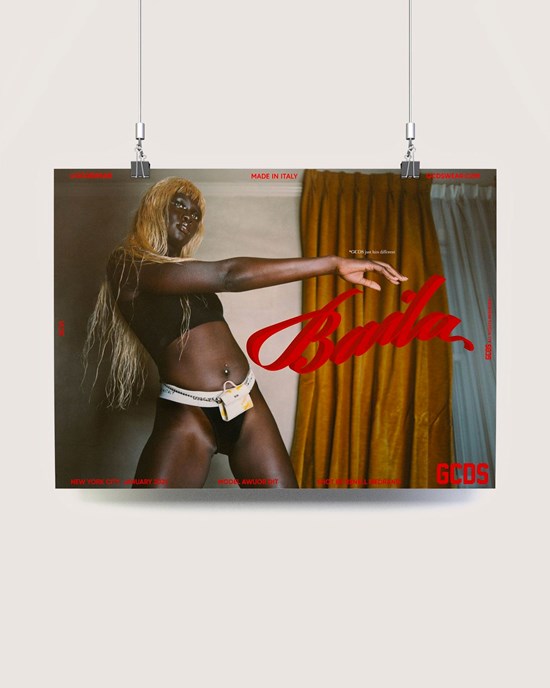 Gadgets GCDS Baila Poster Homme Rouge | 807135-WRB