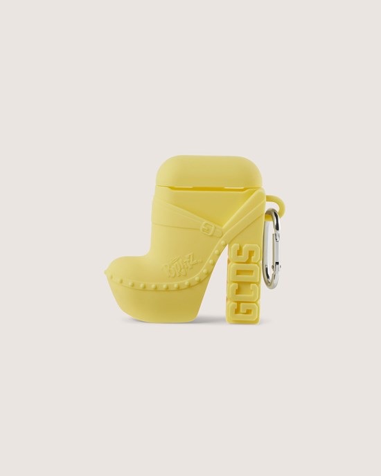 Gadgets GCDS X Bratz Earphone Case Femme Jaune | 450876-IHE