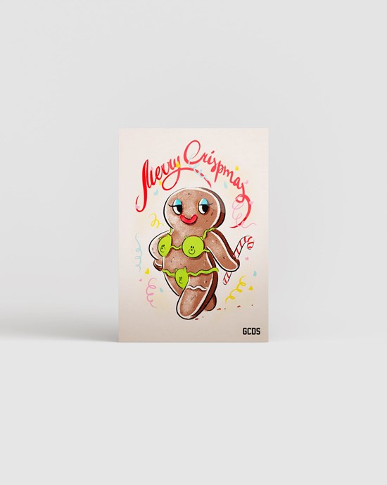 Gadgets GCDS Gingerbread Xmas Card Femme Multicolore | 635940-WJQ