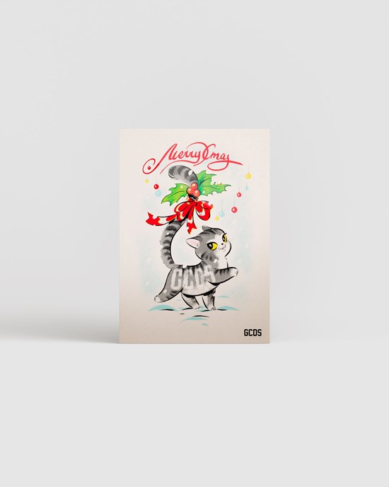 Gadgets GCDS Kittho Xmas Card Femme Multicolore | 194307-EWI