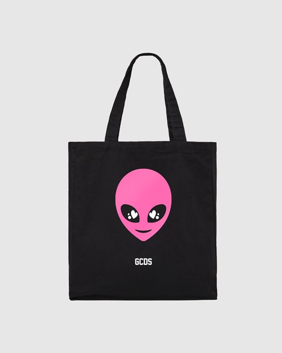 Gadgets GCDS Wirdo Tote Bag Homme Noir | 826039-YWD
