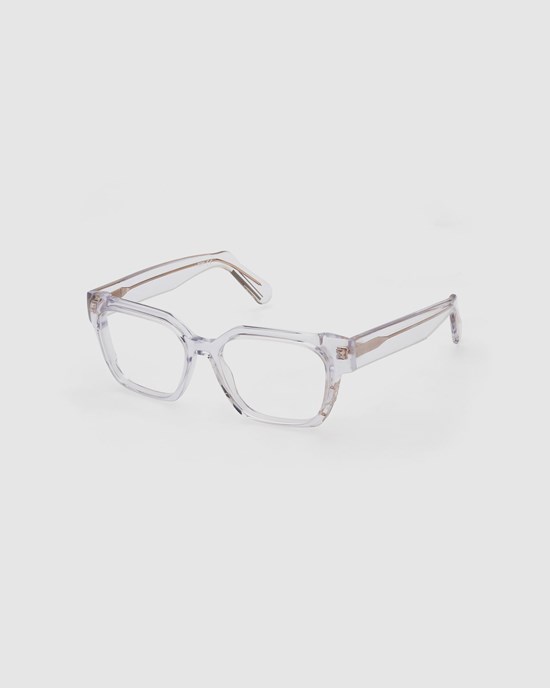 Lunettes de Soleil GCDS Gd5013 Squared Eyeglasses Homme Transparent | 043916-USB