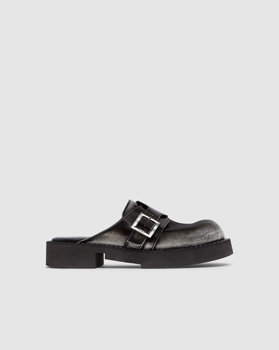 Mules GCDS X Clarks Brushed Cuir Mules Femme Multicolore | 920457-XAH