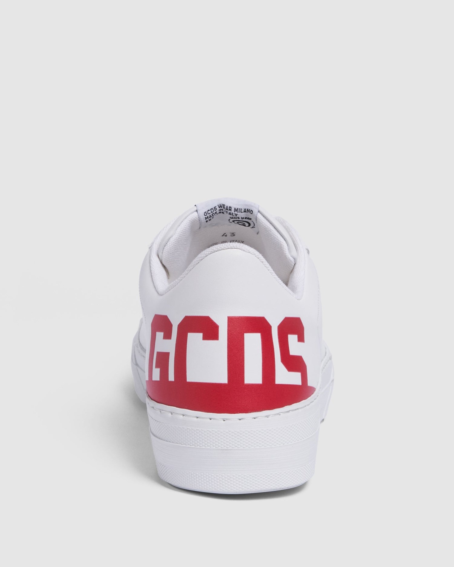 Baskets GCDS Eco Bucket Sneakers Homme Rouge | 705943-CXQ
