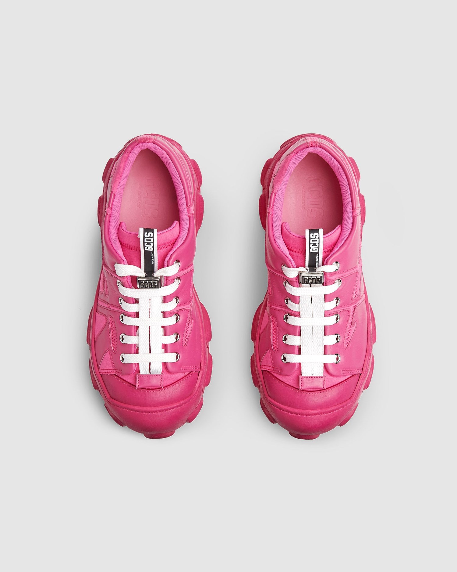 Baskets GCDS Ibex Sneakers Femme Rose | 425018-LDU
