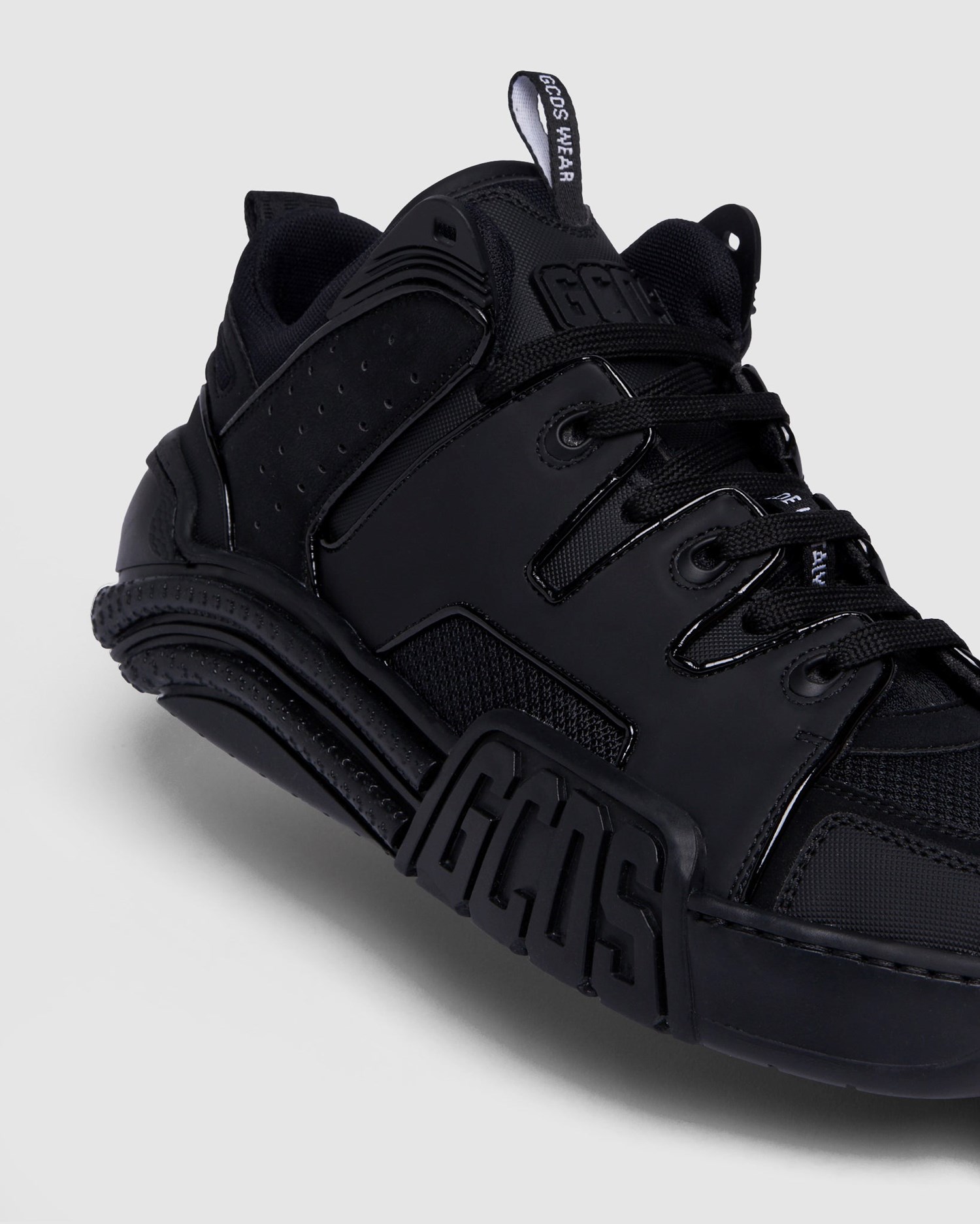 Baskets GCDS Slim Skate Sneakers Homme Noir | 364879-NEM