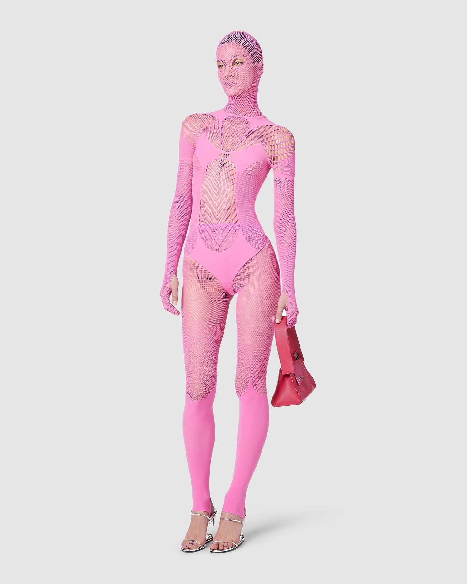Body GCDS Venom Bodysuit Femme Fushia | 320157-RTS