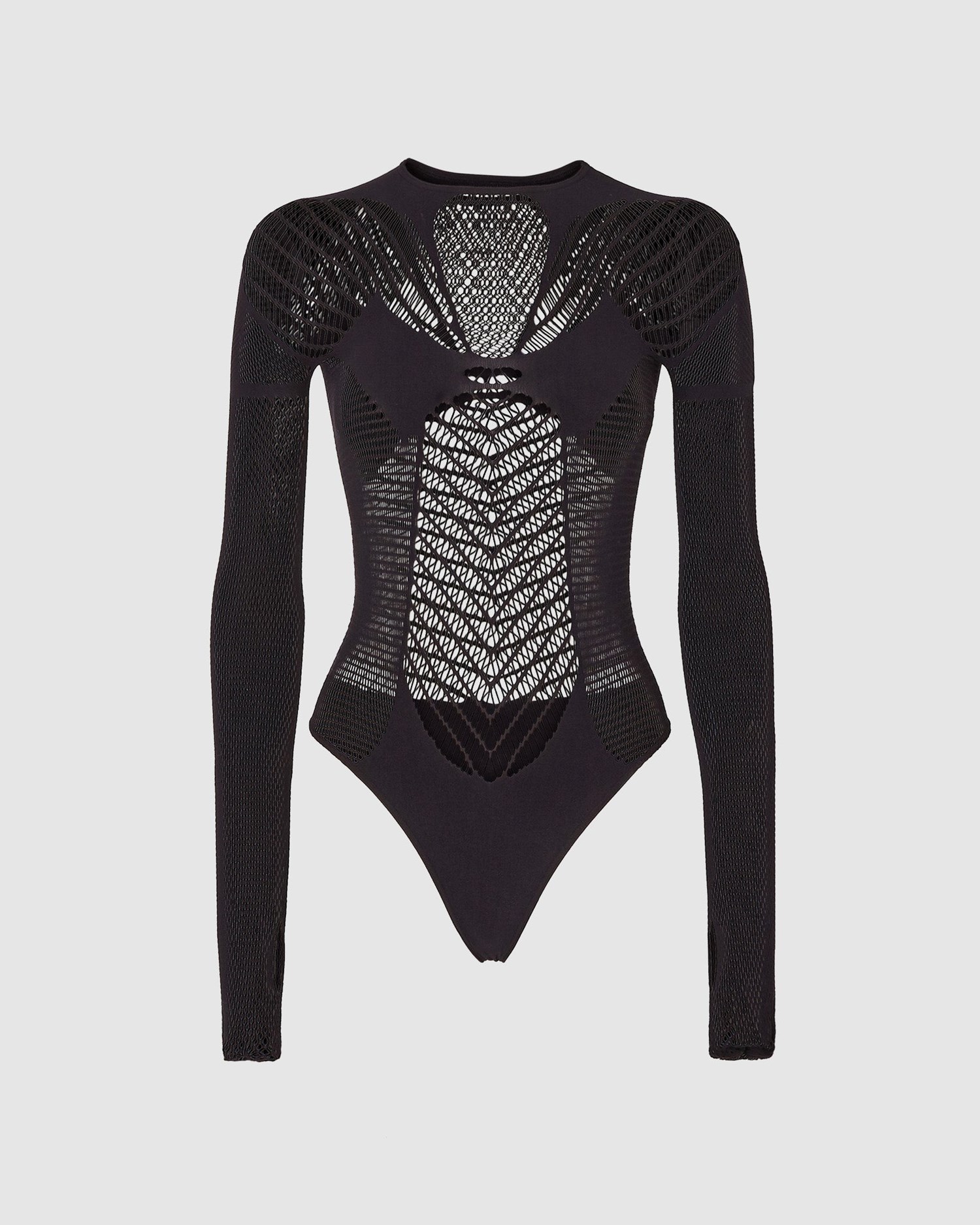 Body GCDS Venom Bodysuit Femme Noir | 360841-VYJ