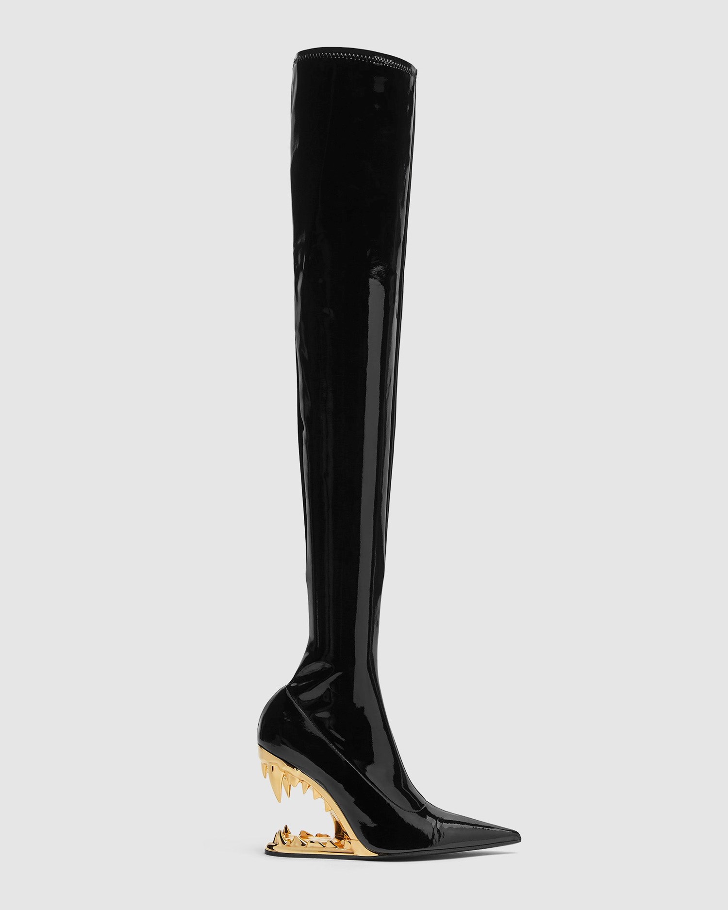 Bottes GCDS Morso Boots Femme Noir | 049735-KYH
