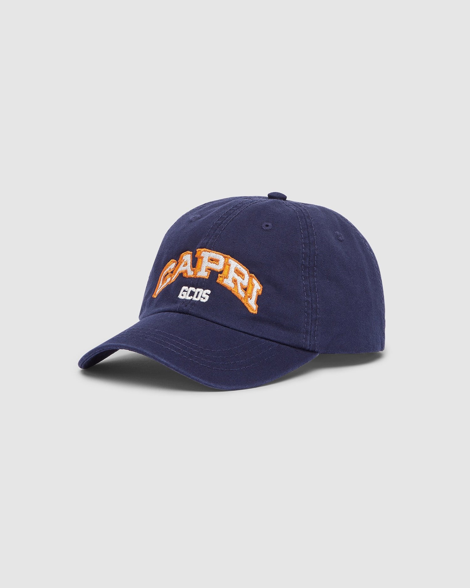 Chapeaux GCDS Capri Baseball Hat Homme Bleu | 120643-TBP