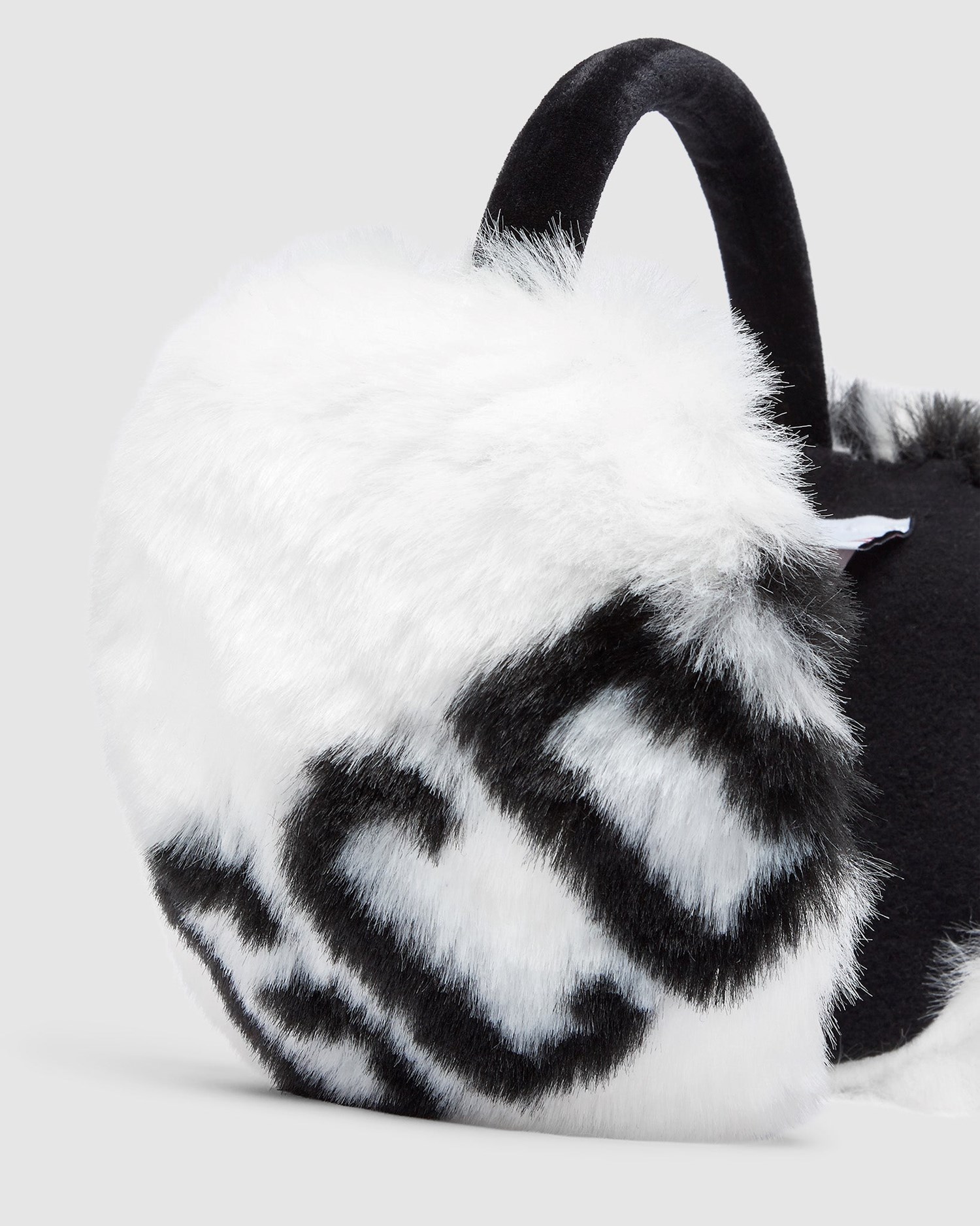 Chapeaux GCDS Faux Fur Earflap Homme Blanche | 520468-BUR