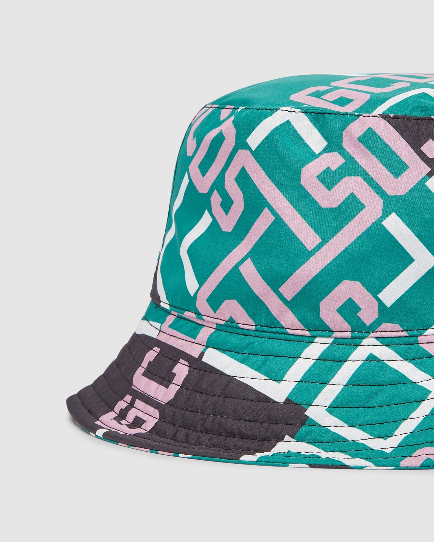 Chapeaux GCDS Tartan Bucket Hat Homme Multicolore | 945761-PIG