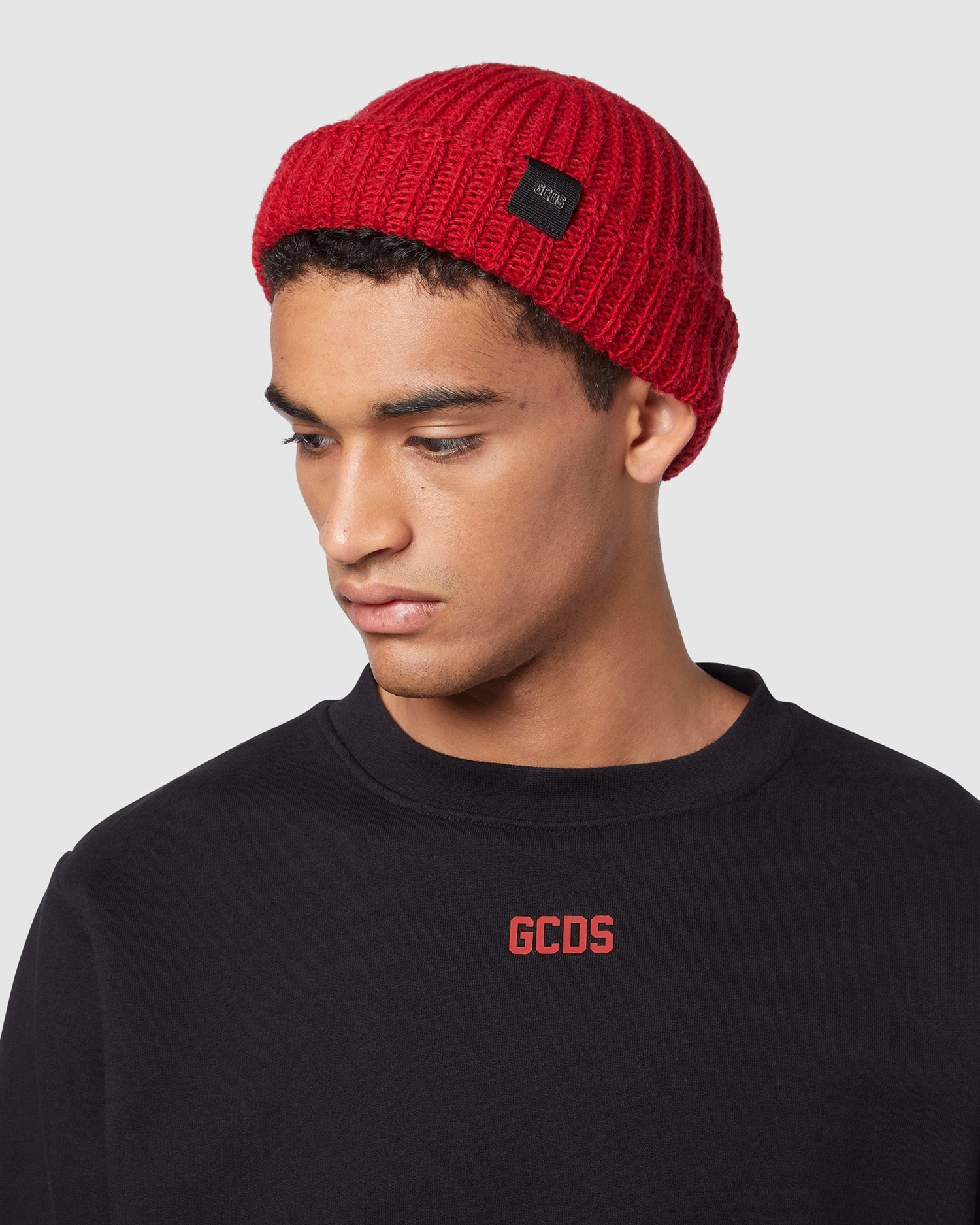 Chapeaux GCDS Giuly Hat Homme Bordeaux | 409385-XCE