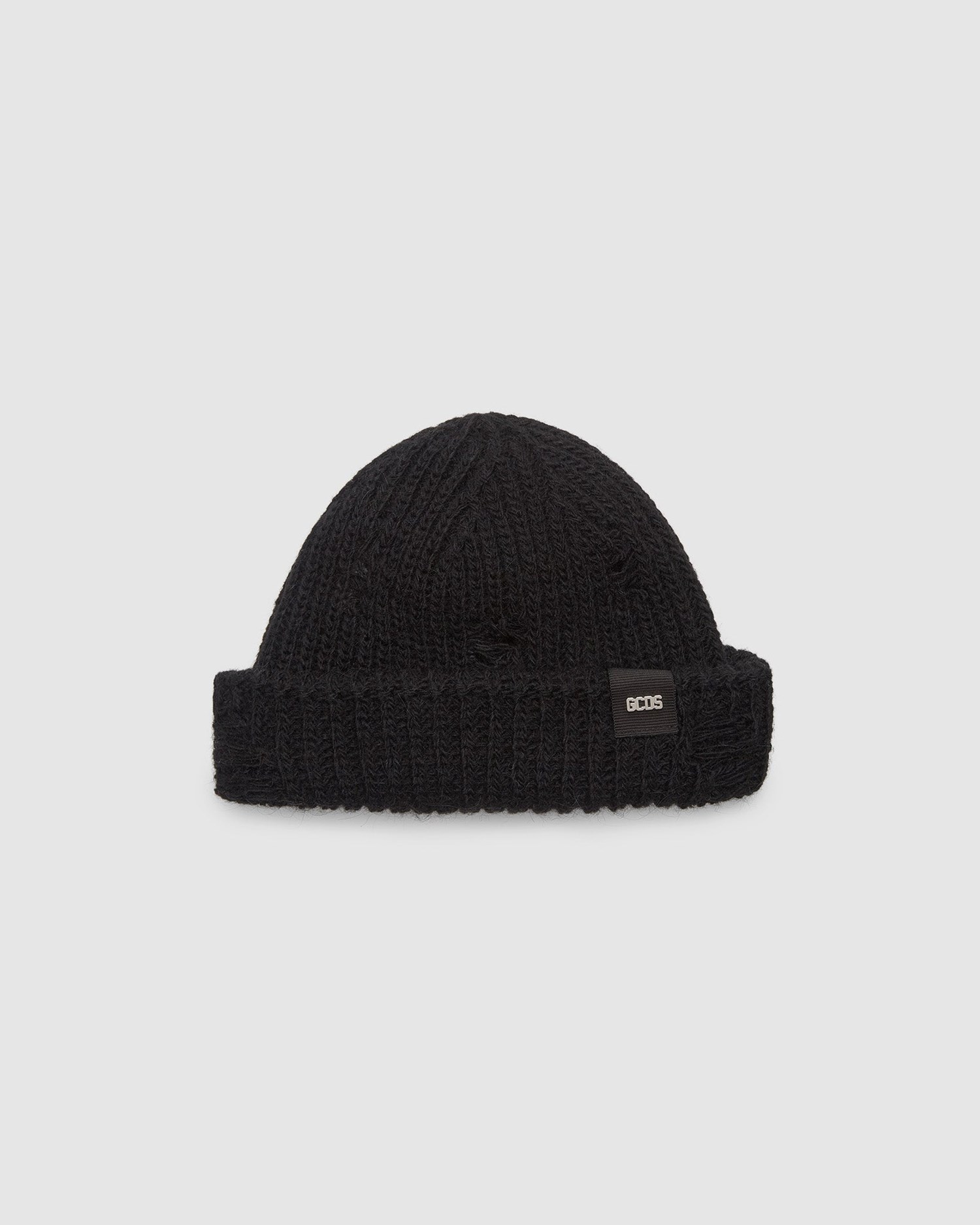 Chapeaux GCDS Giuly Hat Rips Femme Noir | 027481-EQJ