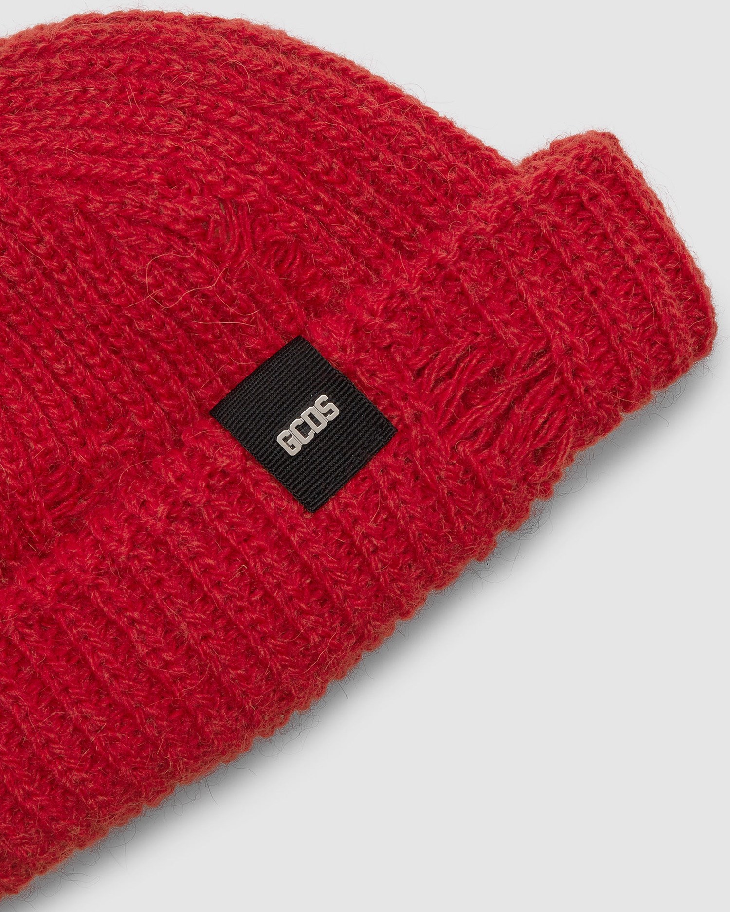 Chapeaux GCDS Giuly Hat Rips Homme Bordeaux | 724865-OEY