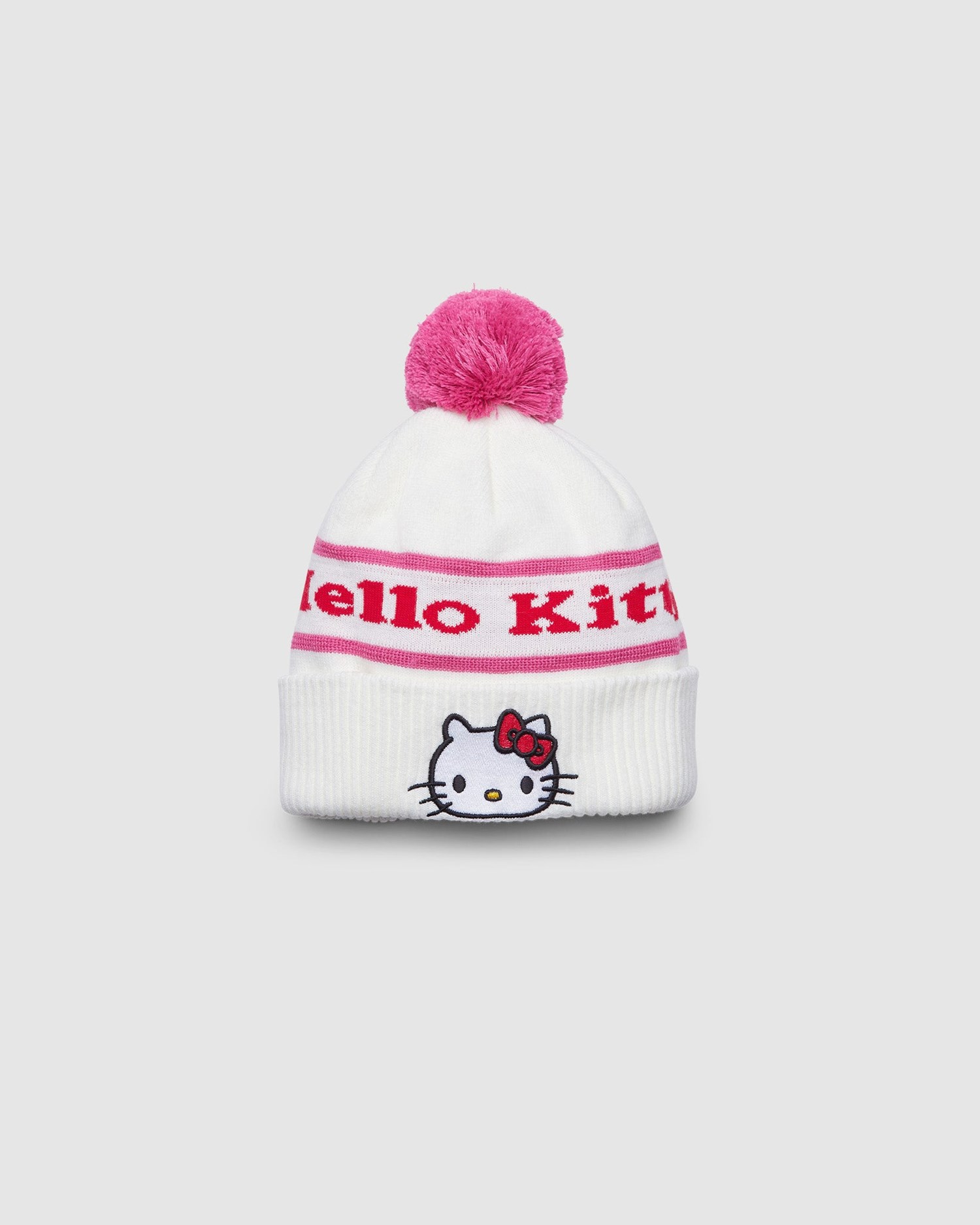 Chapeaux GCDS Hello Kitty Beanie Homme Grise | 048129-RCP