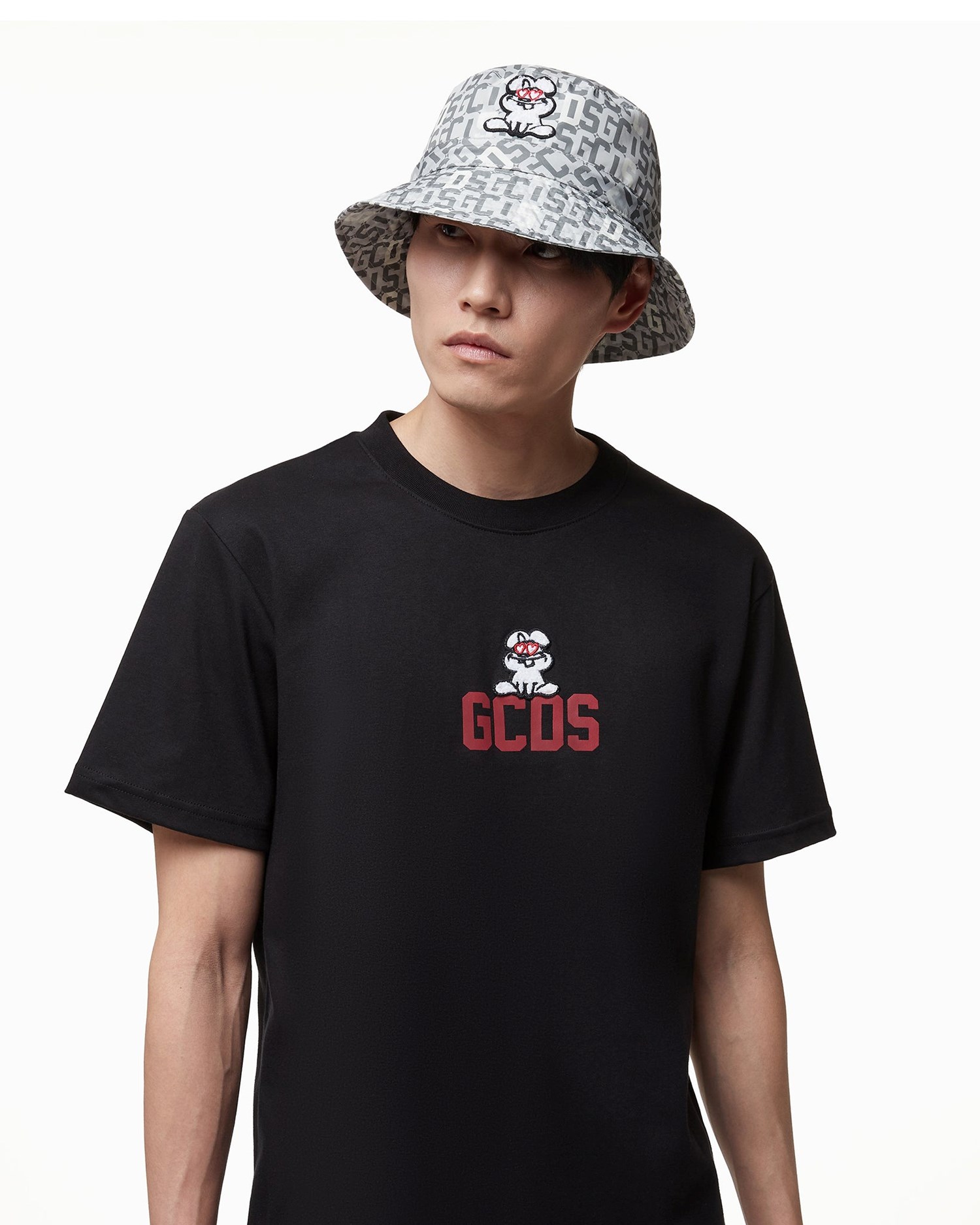 Chapeaux GCDS Lunar New Year Bucket Hat Homme Multicolore | 914378-PKR