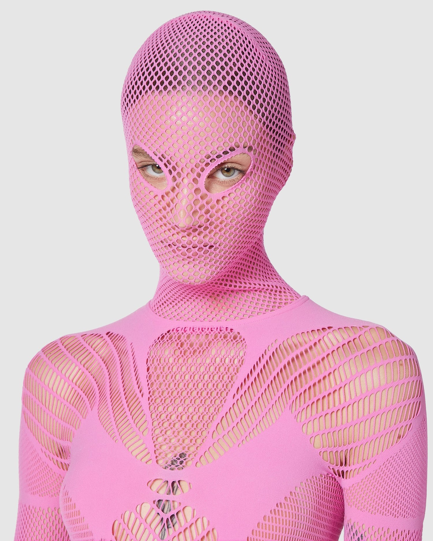 Chapeaux GCDS Venom Balaclava Femme Fushia | 801345-EYU