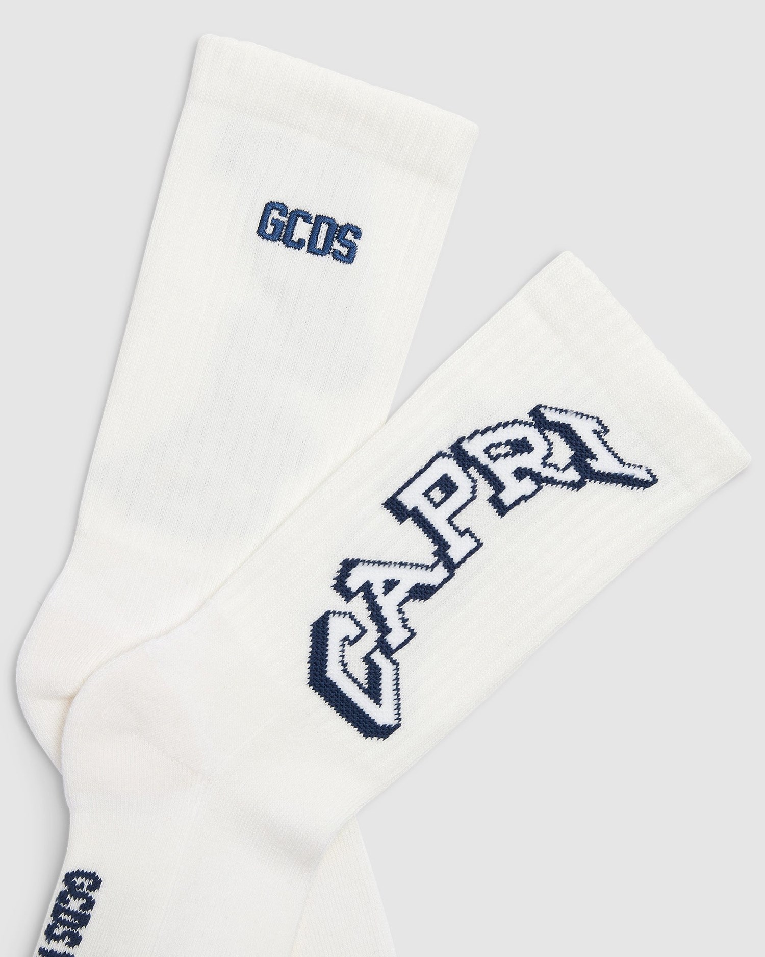 Chaussettes GCDS Capri Socks Femme Grise | 483712-PNM
