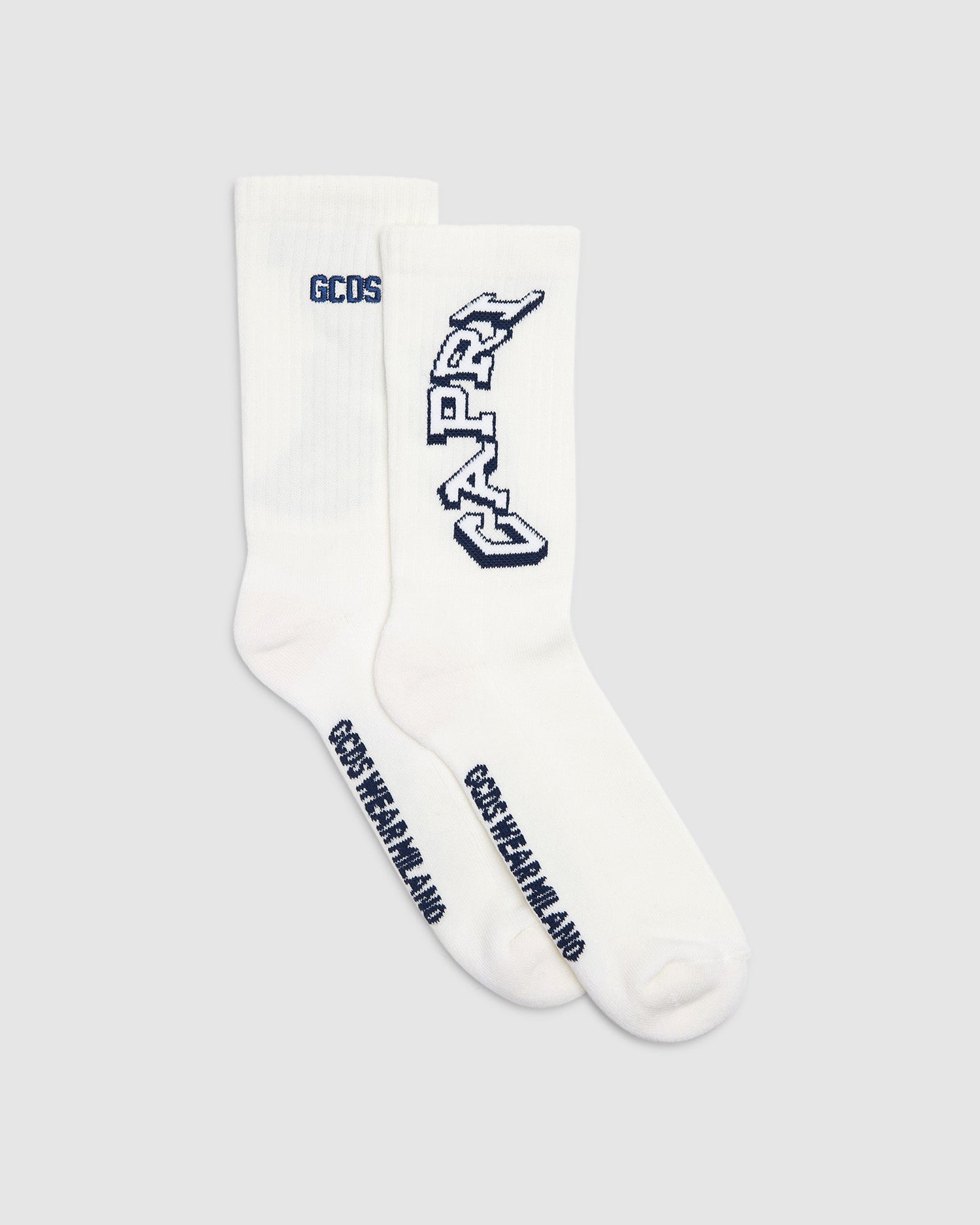 Chaussettes GCDS Capri Socks Femme Grise | 483712-PNM