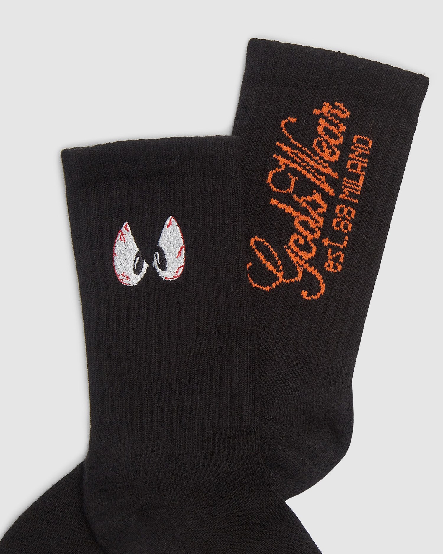 Chaussettes GCDS Daffy Duck Socks Femme Noir | 370489-VZR