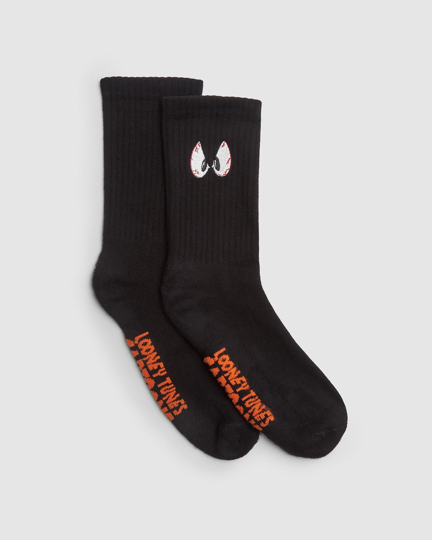 Chaussettes GCDS Daffy Duck Socks Femme Noir | 370489-VZR
