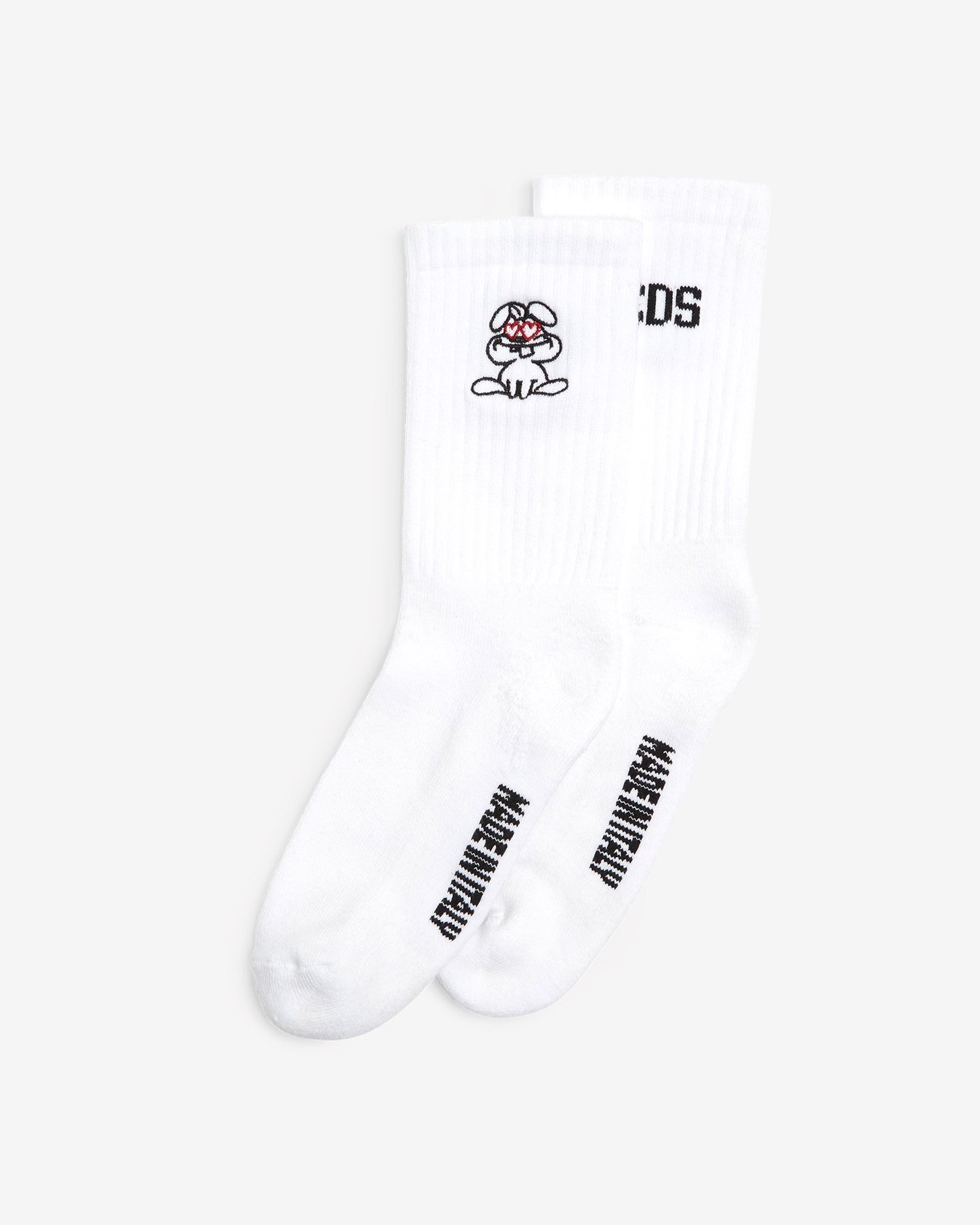 Chaussettes GCDS Lunar New Year Socks Femme Blanche | 376942-VYT