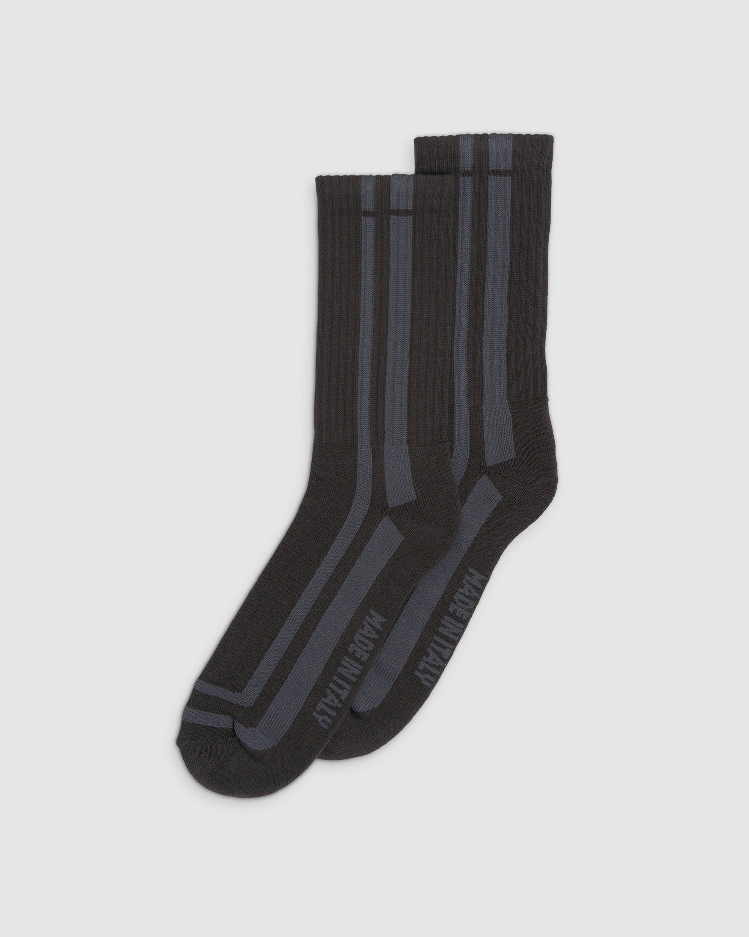 Chaussettes GCDS Overdyed Roundy Socks Femme Noir | 743152-GFU
