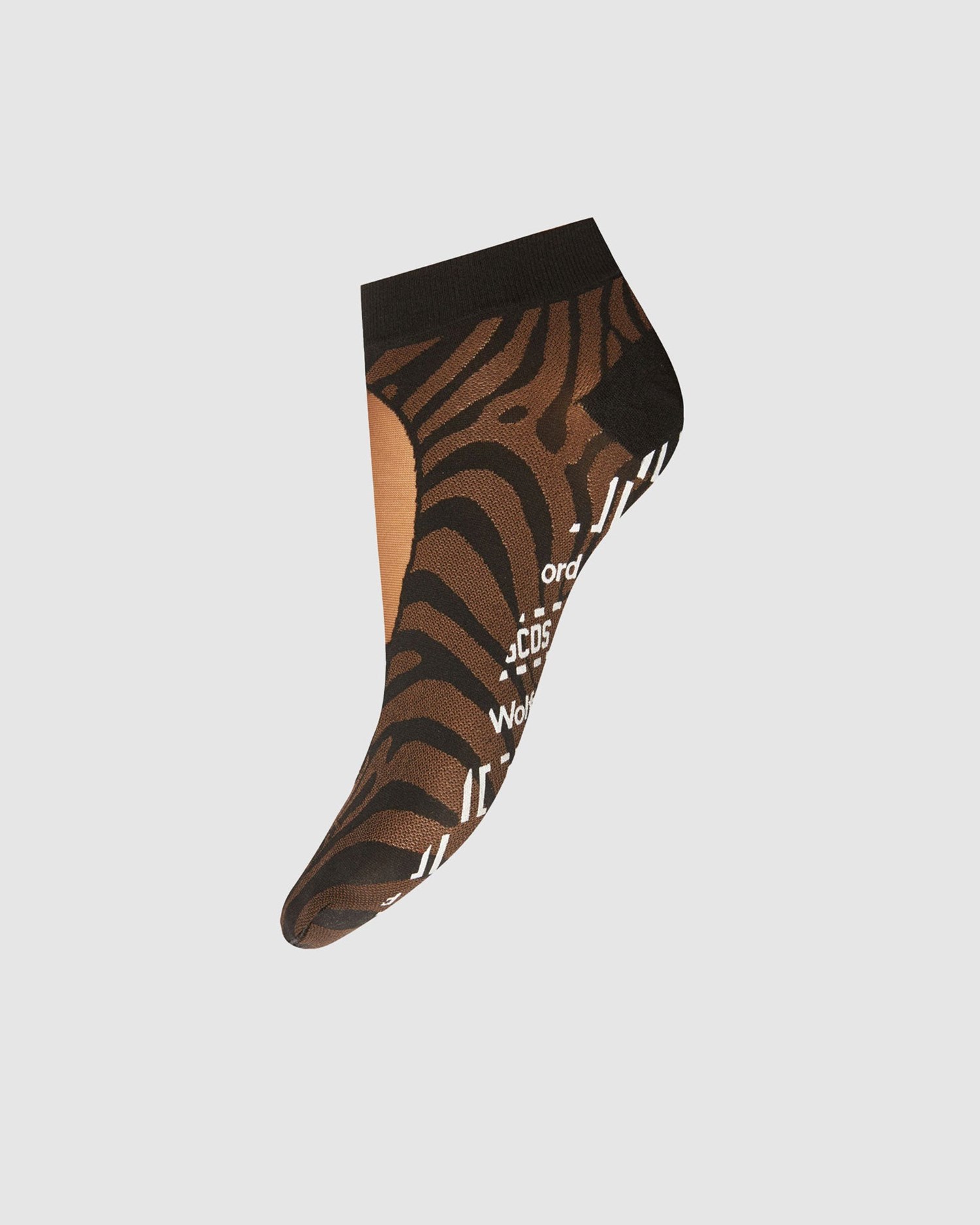 Chaussettes GCDS Wolford Animalier Socks Femme Noir | 830421-PSI