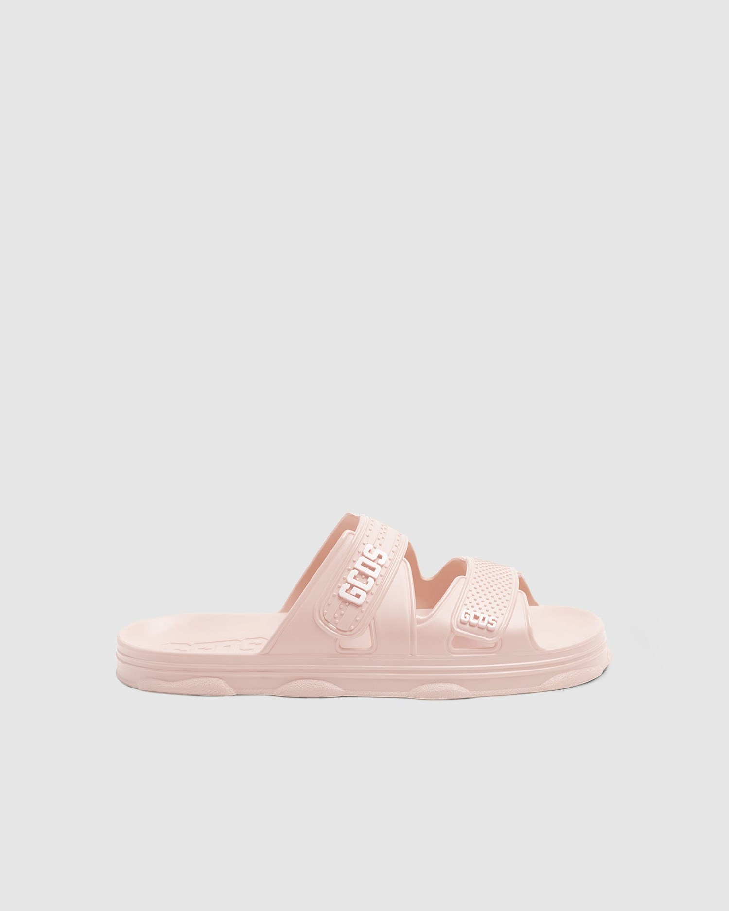 Claquette GCDS Rubber Gcds Slides Femme Rose | 425760-NYJ