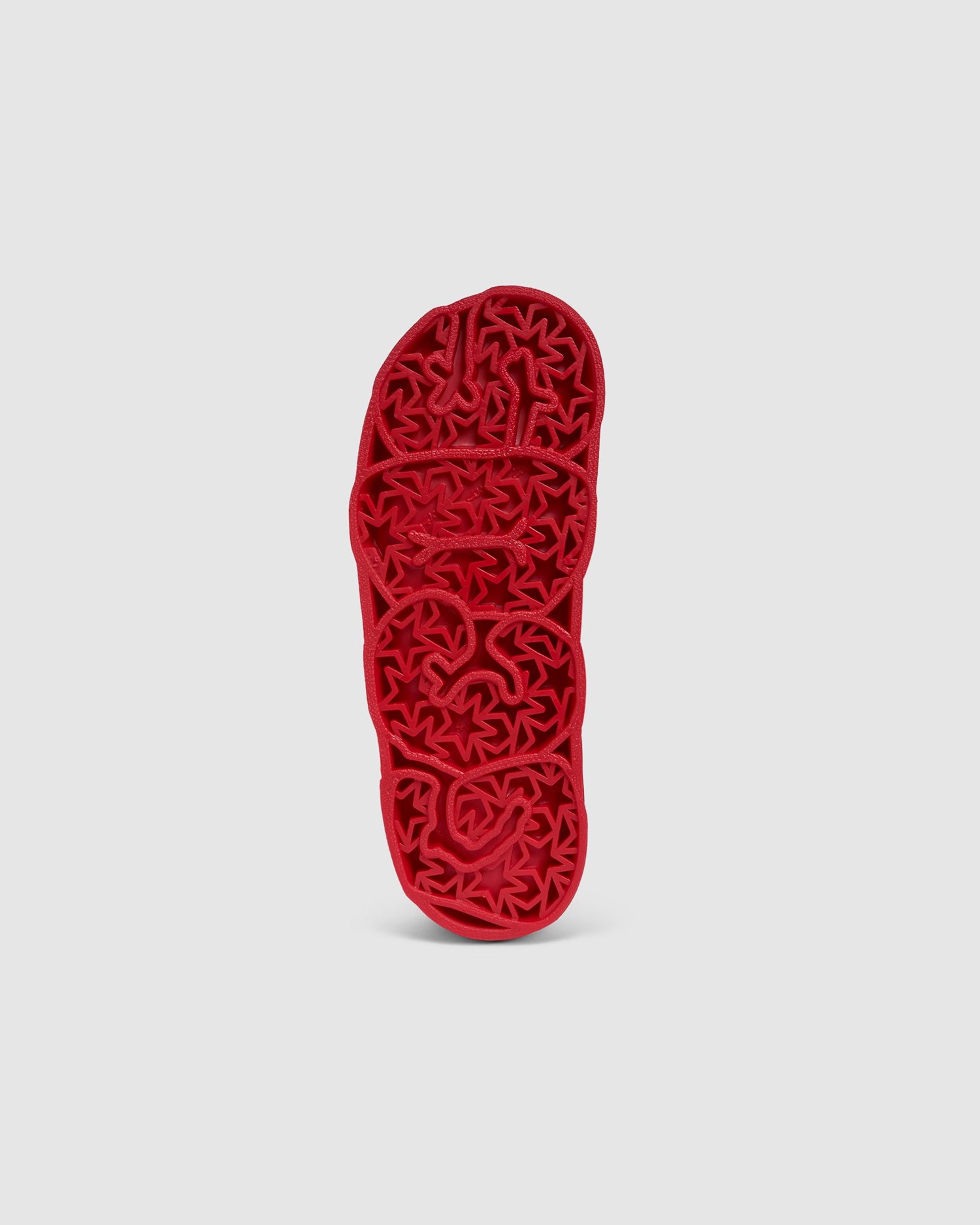 Claquette GCDS Rubber Gcds Slides Homme Rouge | 873159-HQC