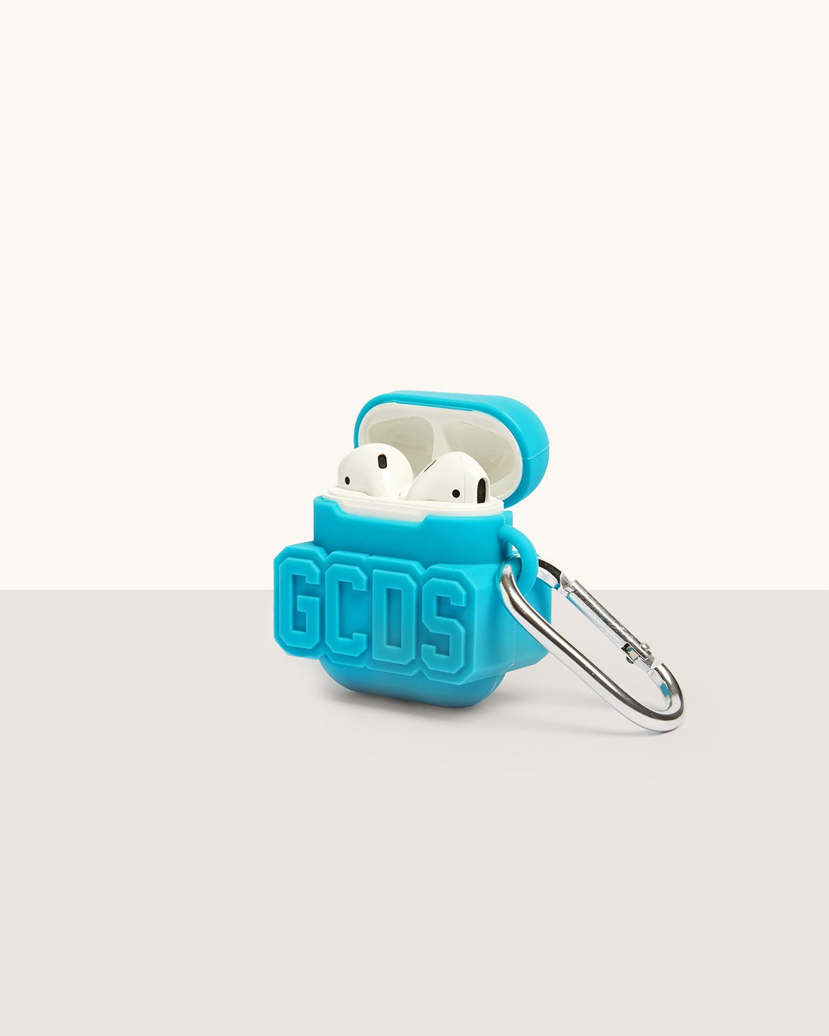 Gadgets GCDS Earphone Case Homme Bleu Clair | 405792-FIM