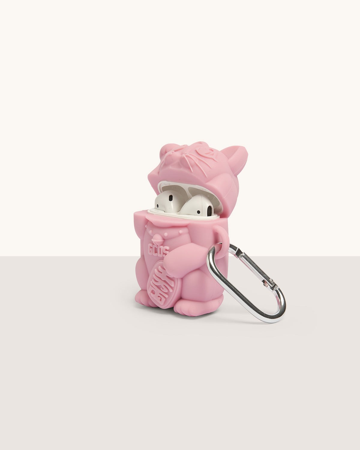 Gadgets GCDS Kitty Earphone Case Femme Rose | 906438-PIG