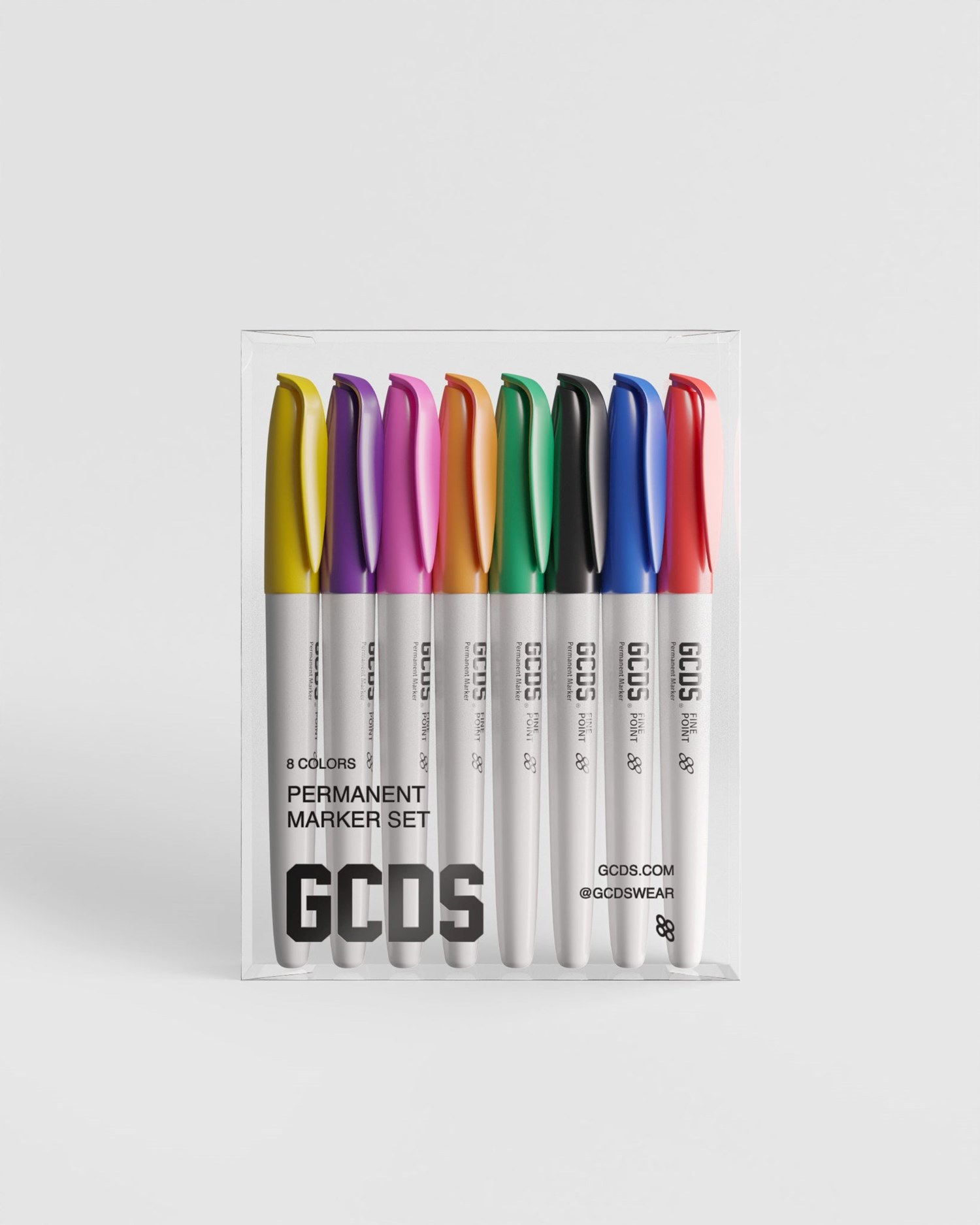 Gadgets GCDS Permanent Markers Set Femme Multicolore | 603278-QYS