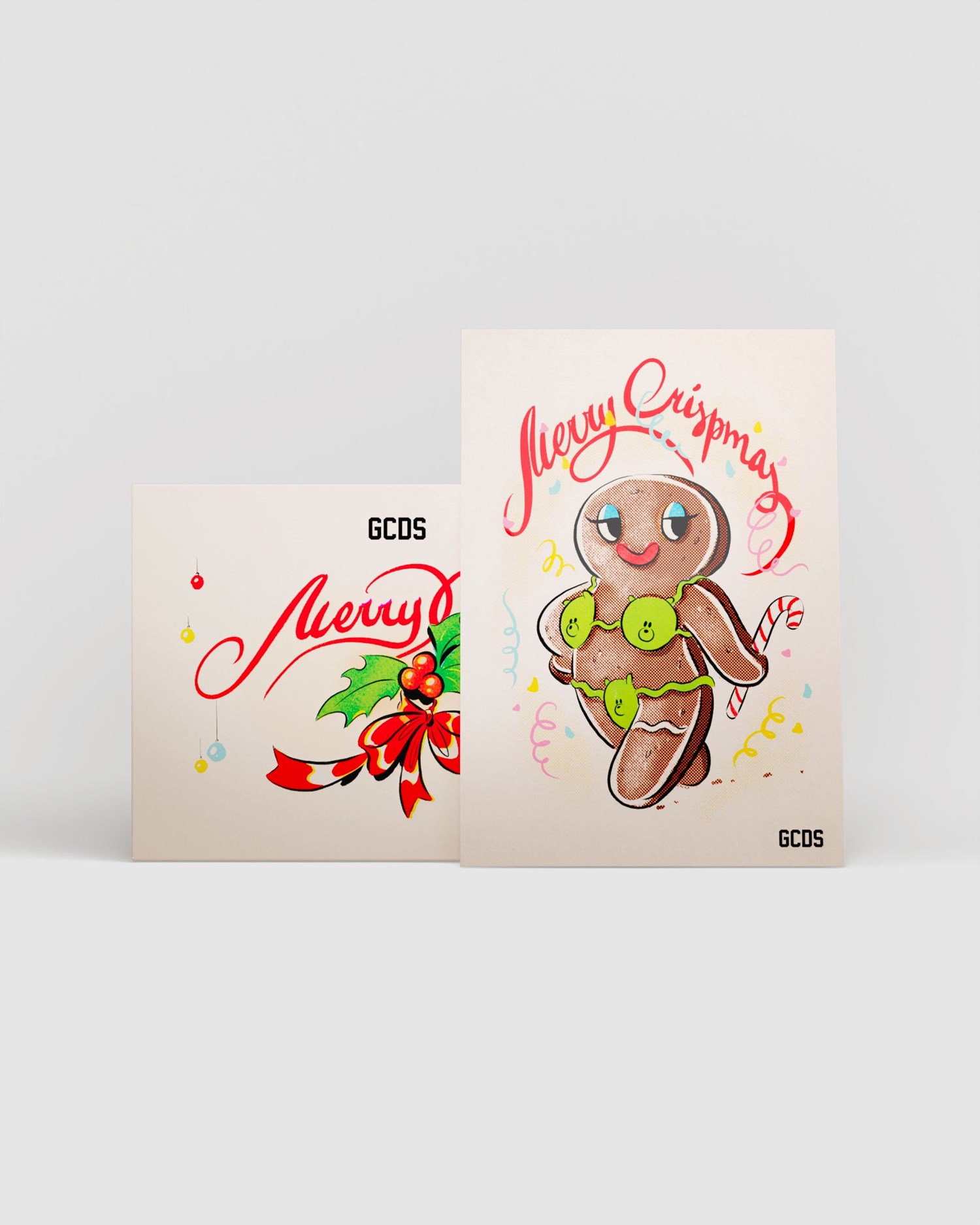 Gadgets GCDS Gingerbread Xmas Card Femme Multicolore | 635940-WJQ