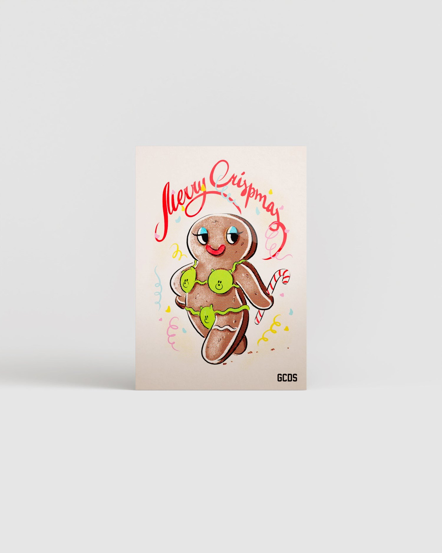 Gadgets GCDS Gingerbread Xmas Card Homme Multicolore | 045876-XNE