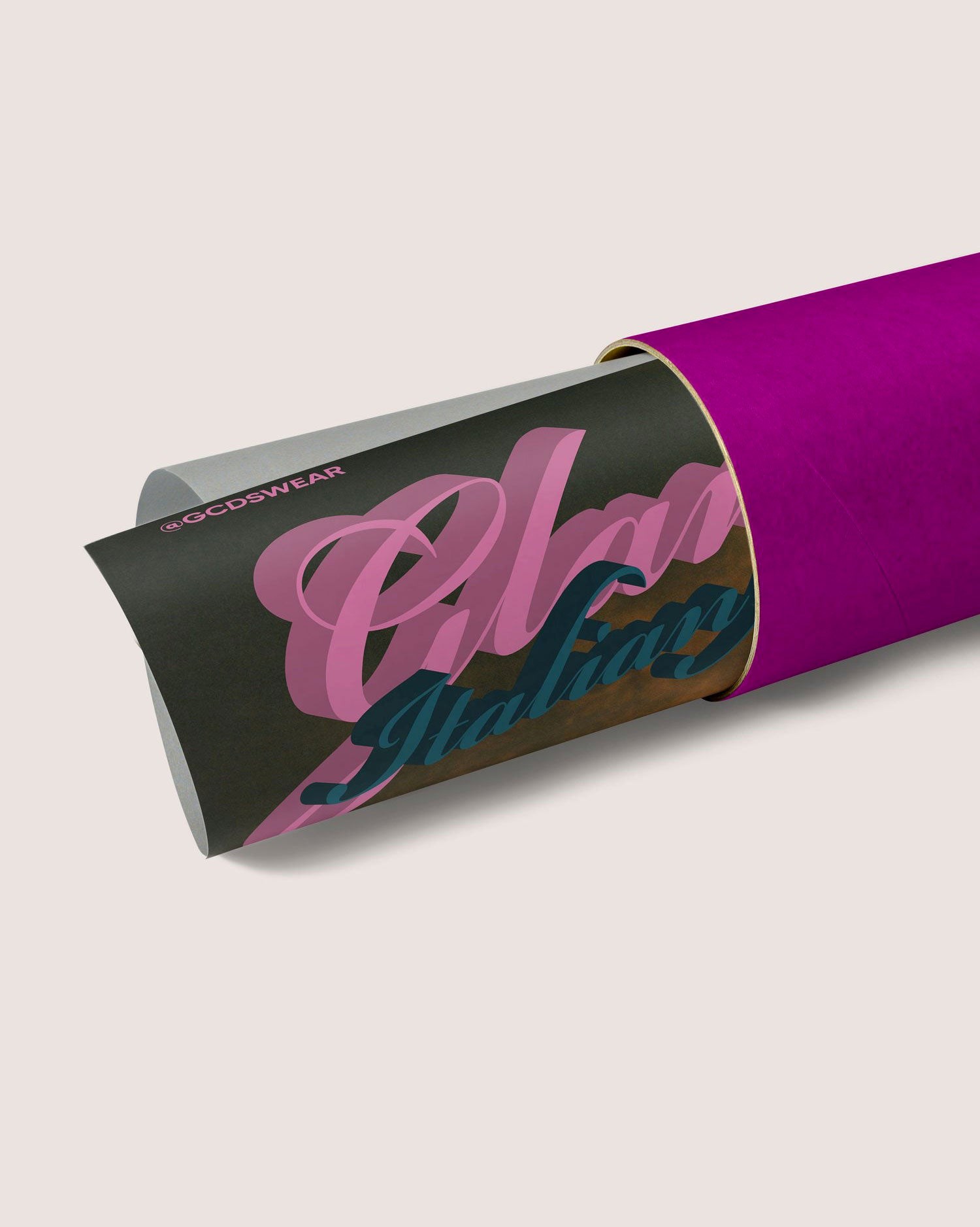 Gadgets GCDS Glam Nights Poster Homme Rose | 926758-IBZ