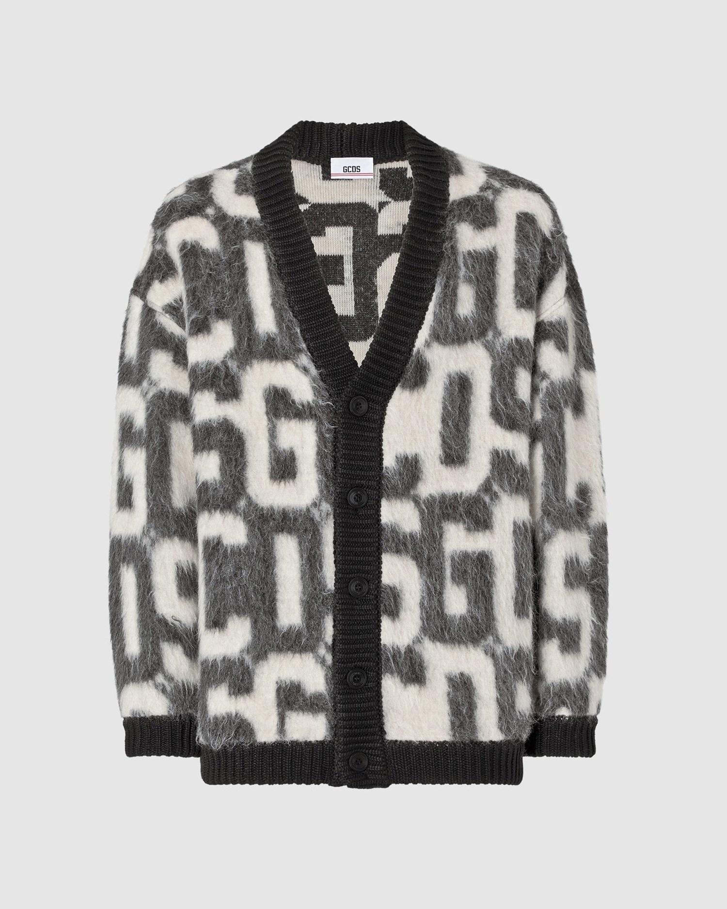 Knitwear GCDS Monogram Cardigan Femme Multicolore | 940675-TJR