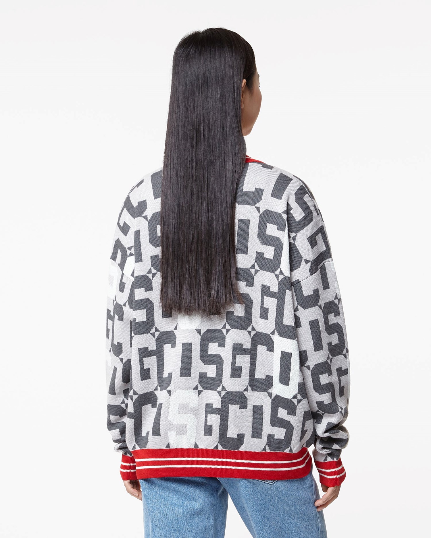Knitwear GCDS Lunar New Year Cardigan Femme Multicolore | 189207-QVJ