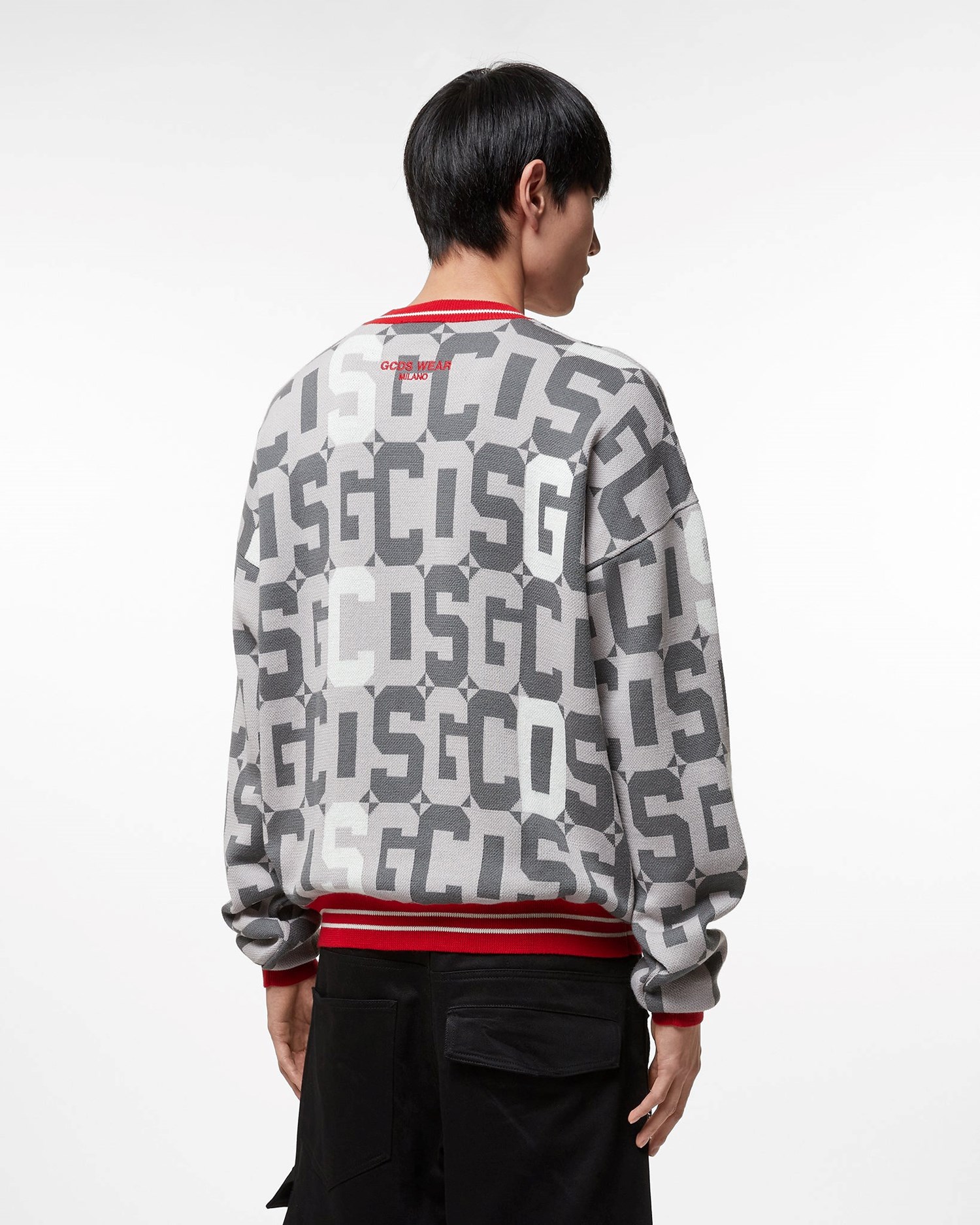 Knitwear GCDS Lunar New Year Pull Homme Multicolore | 865473-VTZ