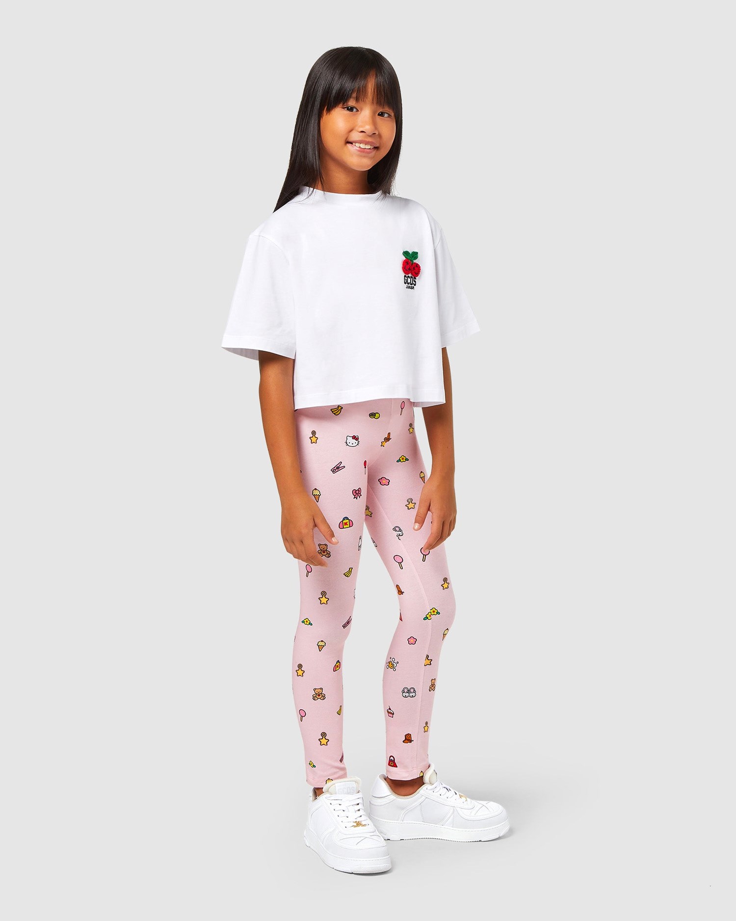 Leggings GCDS Hello Kitty Leggings Enfant Multicolore | 978465-QNB
