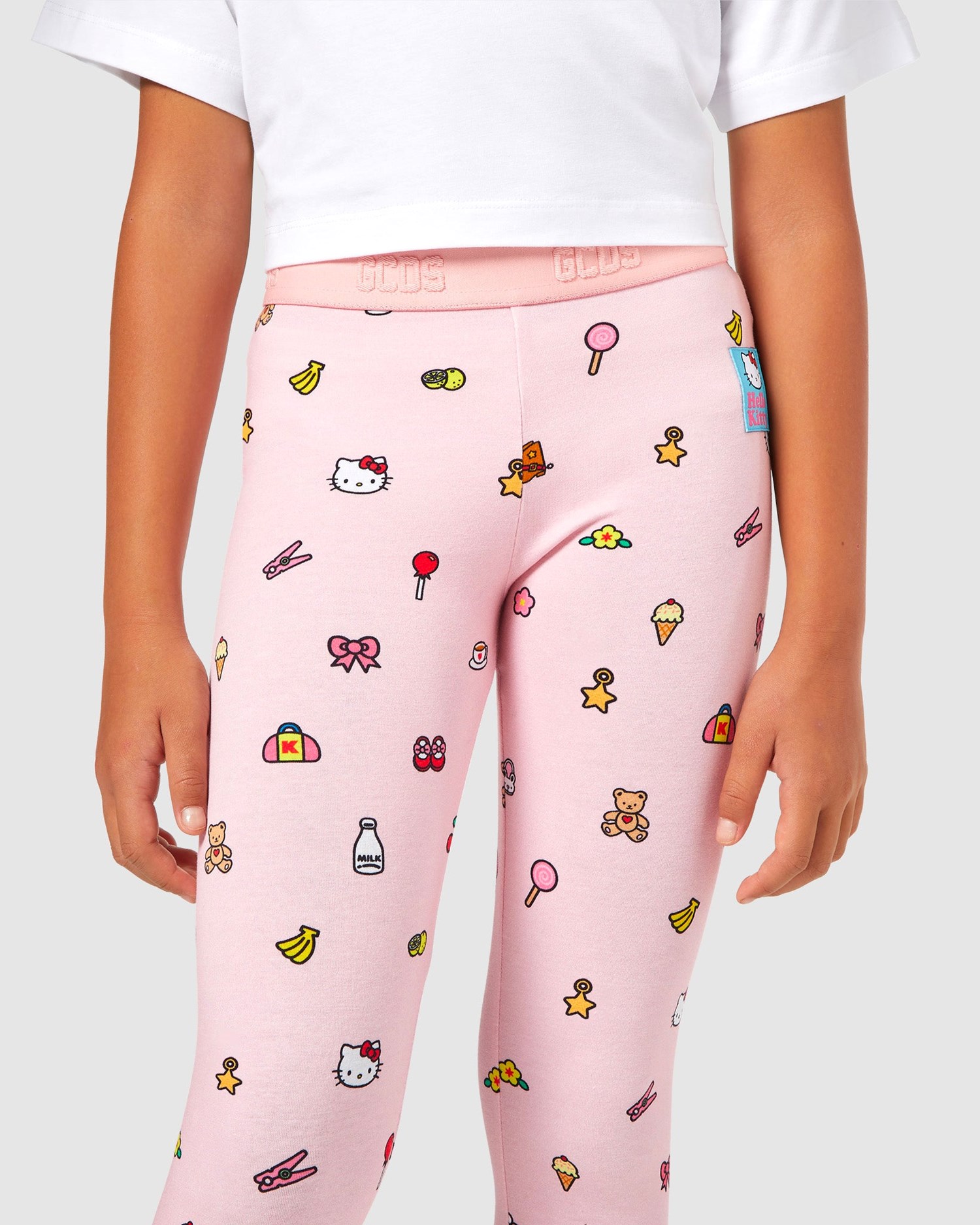 Leggings GCDS Hello Kitty Leggings Enfant Multicolore | 978465-QNB