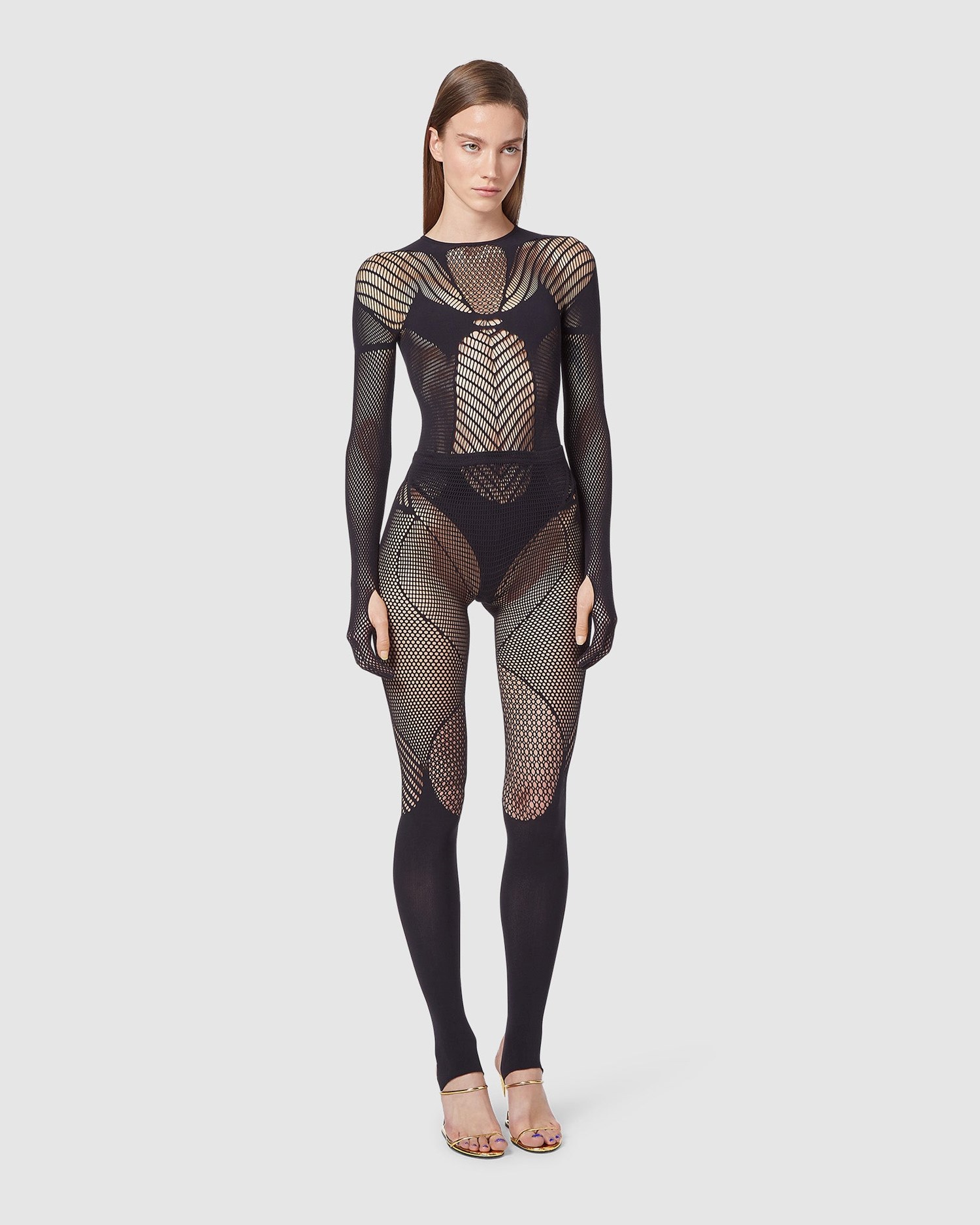 Leggings GCDS Venom Leggings Femme Noir | 347602-KXH