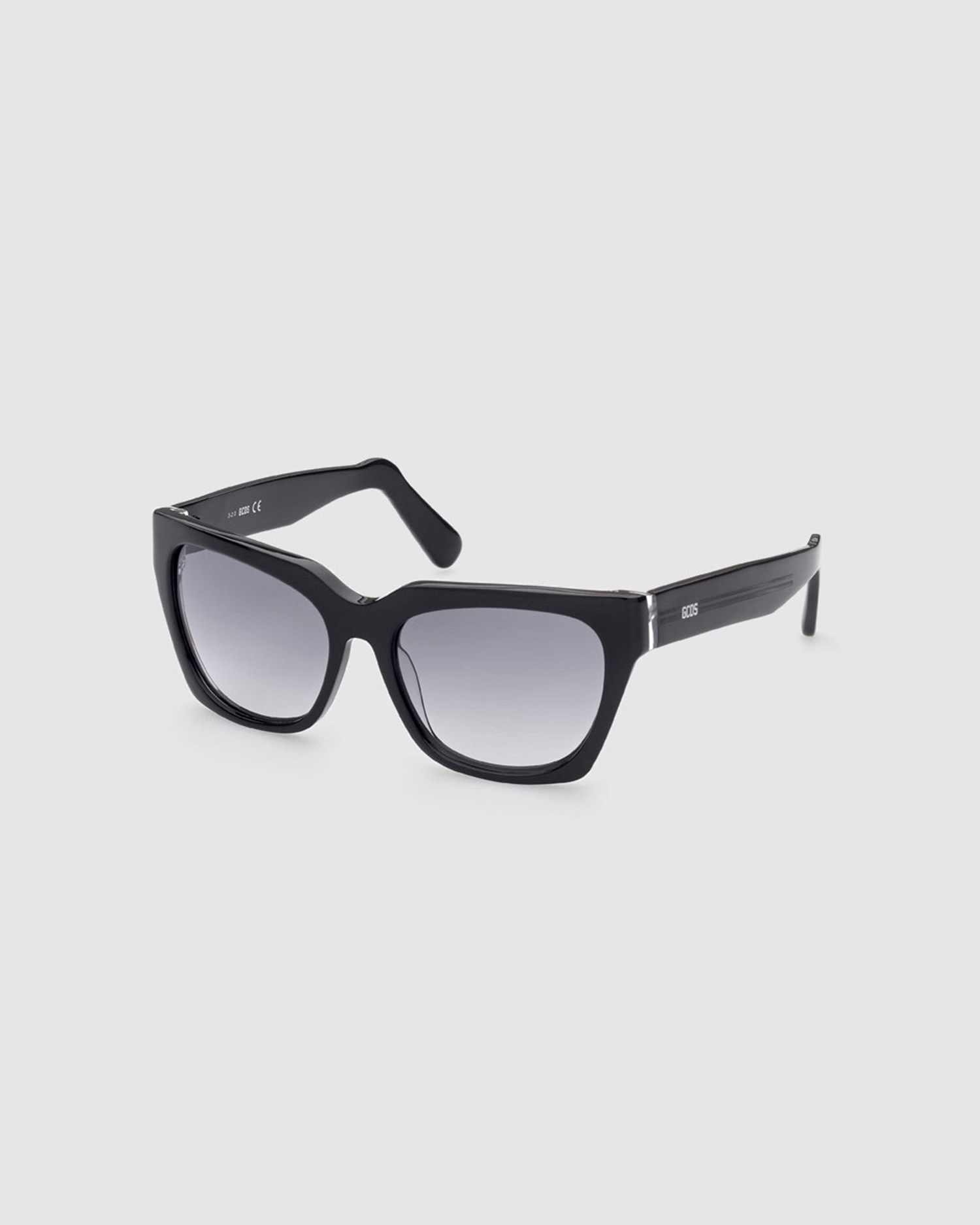 Lunettes de Soleil GCDS Dani Cat-eye Sunglasses Femme Noir | 142905-UTM