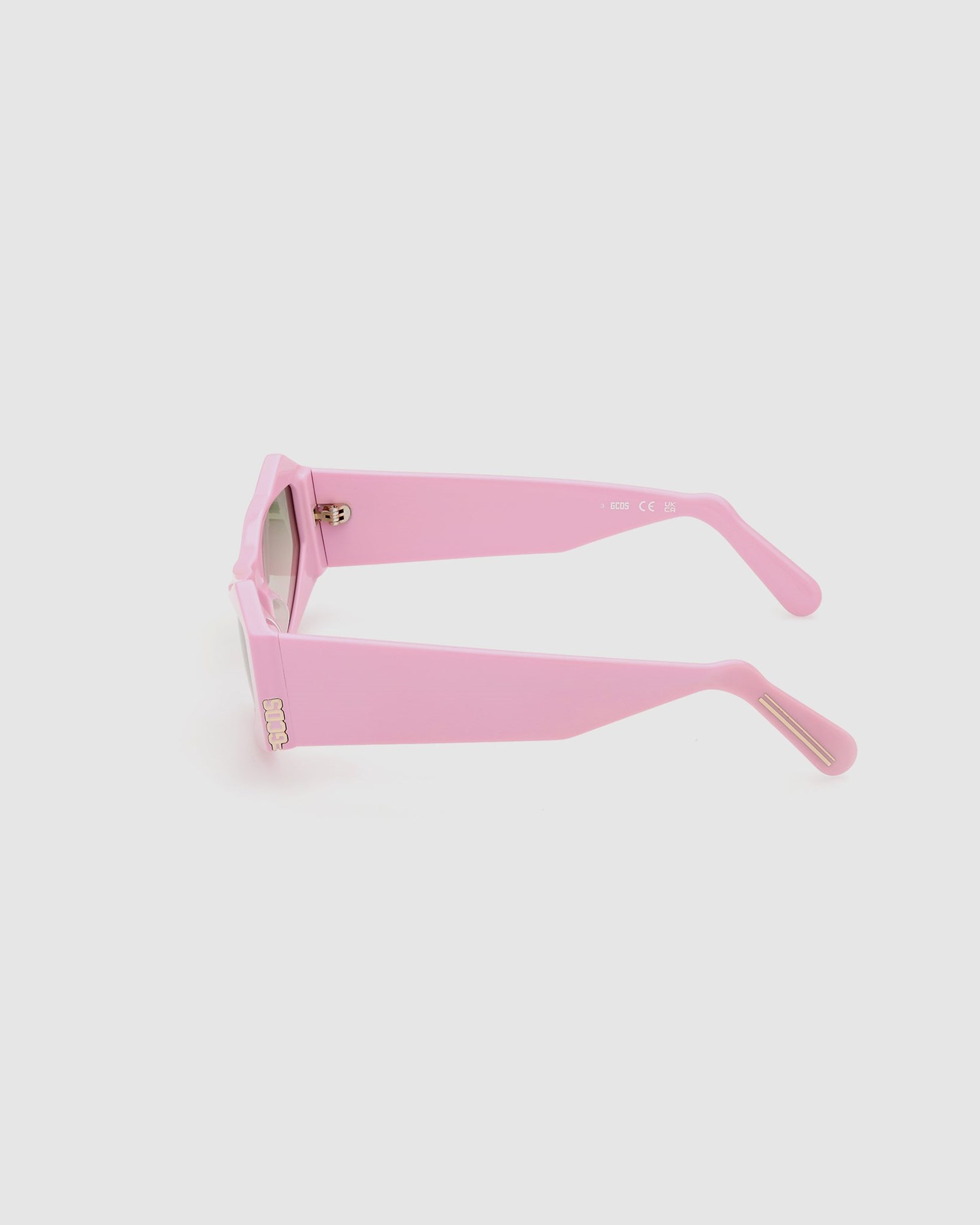 Lunettes de Soleil GCDS Gd0022 Cat-eye Sunglasses Femme Rose | 632140-HOA