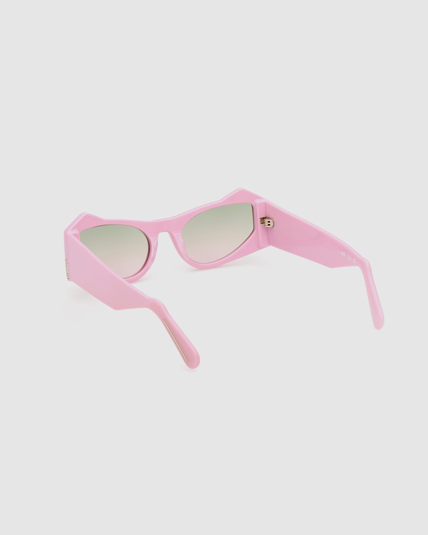 Lunettes de Soleil GCDS Gd0022 Cat-eye Sunglasses Femme Rose | 632140-HOA