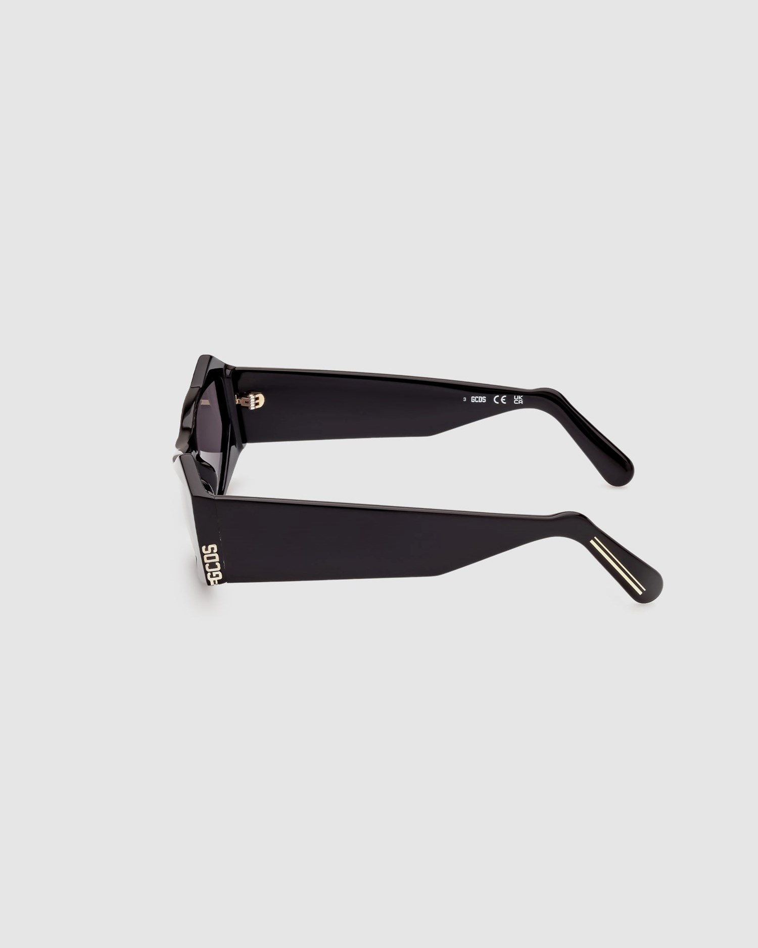 Lunettes de Soleil GCDS Gd0022 Cat-eye Sunglasses Homme Noir | 793602-XMJ